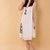 Summer women cotton sleevless one piece dress