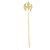 Anuradha Art Golden Finish 'Parshu' For Your Ganpati Idol As His Weapon For Ganesh Murti