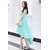Westrobe Fit & Flare Sky Blue Plain Women Dresse'S