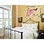Walltola PVC Multicolor Floral Branch With Birds Wall Sticker (59X36 Inch) (No of Pieces 1)