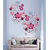 Walltola PVC Multicolor TV Background Floral Wall Sticker (59X35 Inch) (No of Pieces 2)