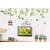 Walltola Pvc Tv Background Removable Wall Sticker (59X47 Inch)