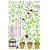 Walltola Pvc Tv Background Removable Wall Sticker (59X47 Inch)