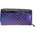 Arpera Blue Genuine Leather Ladies Wallet Clutch