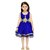 Meia for girls Girl's Self Design Party Wear Frock