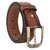 Comfort Zone Brown Textured Men's Belt