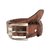 Comfort Zone Brown Textured Men's Belt
