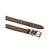 Comfort Zone Brown Textured Men's Belt