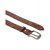 Comfort Zone Brown Textured Men's Belt