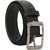 Comfort Zone Black Linked Design Men's Belt