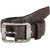 Comfort Zone Brown Linked Design Men's Belt