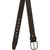 Comfort Zone Dark Brown Textured Men's Belt