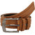 Comfort Zone Tan Plain Men's Belt
