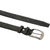 Comfort Zone Black Textured Men's Belt