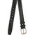 Comfort Zone Black Textured Men's Belt