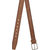 Comfort Zone Brown Textured Men's Belt