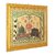 Comfort Zone India Golden  Green Gold Finish Allah  Muhammad Wall Hanging