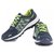 Birde Sports Men's Blue and Neon Green Sport Shoes