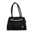 Mod Selection Black Faux Leather Shoulder Bag