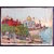 Original Oleograph - Ravi Varma Press(1892-1972) -Taj Mahal, Agra - 14x10 inch on Paper