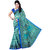 Mafatlal Green Polycotton Printed Saree With Blouse