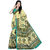 Mafatlal Green Polycotton Printed Saree With Blouse