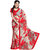 Mafatlal Red Georgette Printed Saree With Blouse