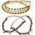 Buy Meenakari Kundan Brass Anklet N Get Another Colourful Anklet Free
