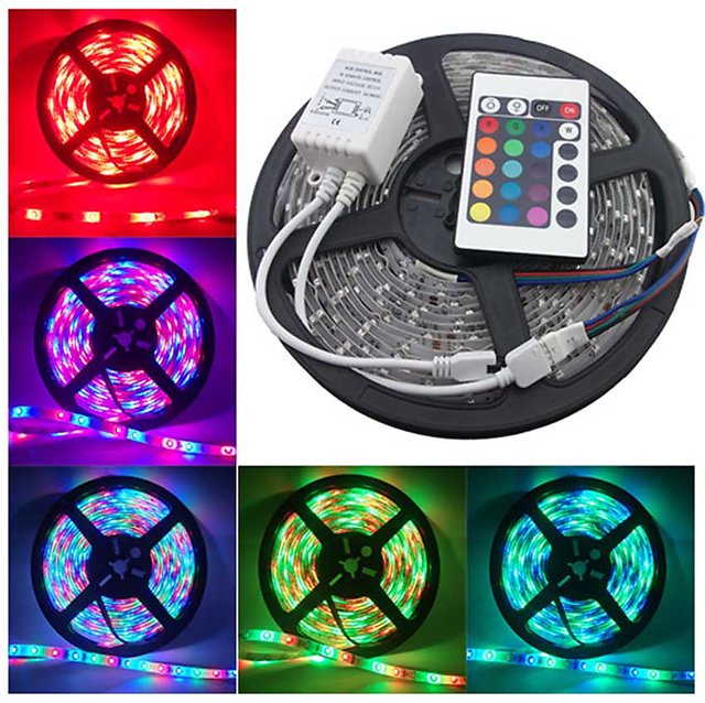 Buy MTC 196.85 inch Multicolor Remote Controlled Led Strip Light Online ...