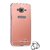 Samsung Galaxy Grand Prime (SM-G530H) Case Cover, Luxury Metal Bumper +  Acrylic Mirror Back Cover Case For Samsung Galaxy Grand Prime (SM-G530H) - Rose Gold
