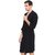 Imported Cotton Bathrobes (Black).