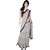 Georgette Saree (Jaquar Print with Black Border)
