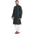 Even Green Cotton Long Casual Kurta for Men