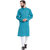 Even Green Cotton Long Casual Kurta for Men