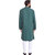 Even Green Cotton Long Casual Kurta for Men