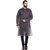 Even Grey Cotton Long Casual Kurta for Men