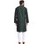Even Green Cotton Long Casual Kurta for Men