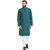 Even Green Polyester Long Casual Kurta for Men