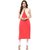 Janasya Women's Pink Casual Crepe Kurti