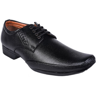 Messi Black Lace Up Formals