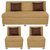 Bharat Lifestyle - Delta Cream Sofa Set (3+1+1)