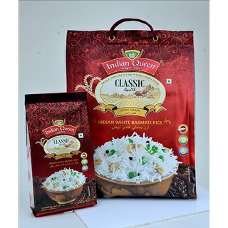 Buy Indian Queen Basmati Rice Classic 5 Kg Online @ ₹600 from ShopClues