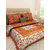 Ruby Creation Jaipuri Printed Cotton 1 Double Bedsheet With 2 Pillow Cover