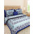 Ruby Creation Jaipuri Printed Cotton 1 Double Bedsheet With 2 Pillow Cover