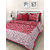 Ruby Creation Jaipuri Printed Cotton 1 Double Bedsheet With 2 Pillow Cover