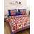 Ruby Creation Jaipuri Printed Cotton 1 Double Bedsheet With 2 Pillow Cover