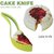 Cake Cutter Slicer and Server Tool for Cake Cutting and Serving