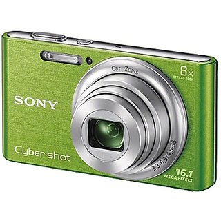 Sony Cybershot W730 Green Color Digital Camera