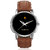 Golden Bell Men'S Brown  Black Round Genuine Leather Strap Wrist Watch (411Gb)