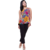 Majori Casual Sleeveless Multicolor Women's Top